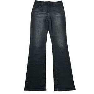 Bucke Black Jeans Womens 27x34 Tailored Bootcut Stretch Western Country